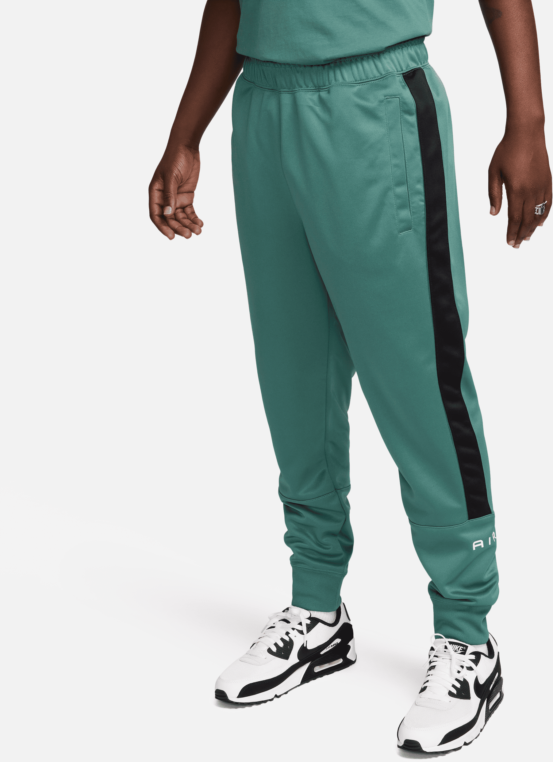 nike pantaloni jogger  air – uomo - verde