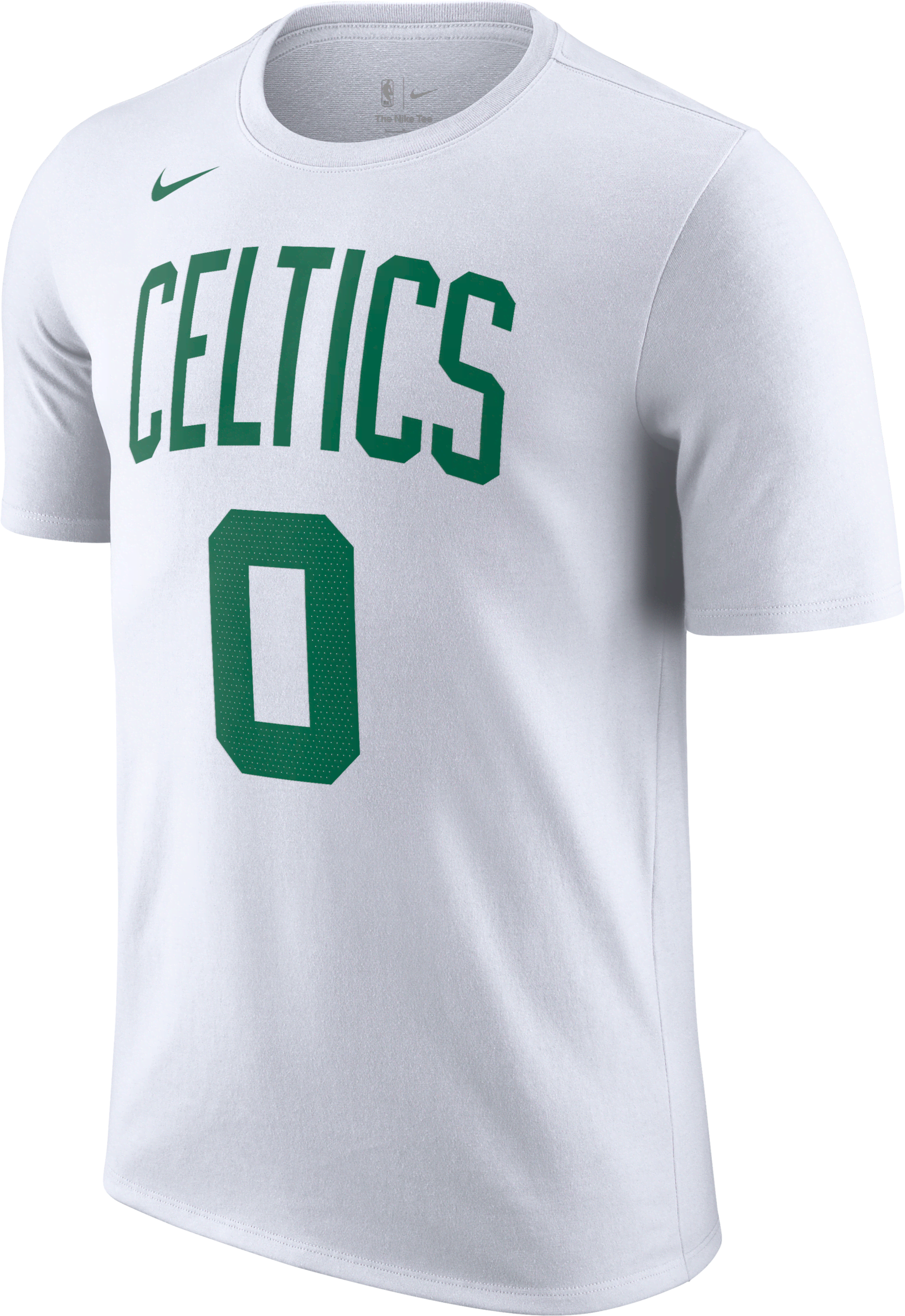 nike t-shirt boston celtics  nba – uomo - bianco