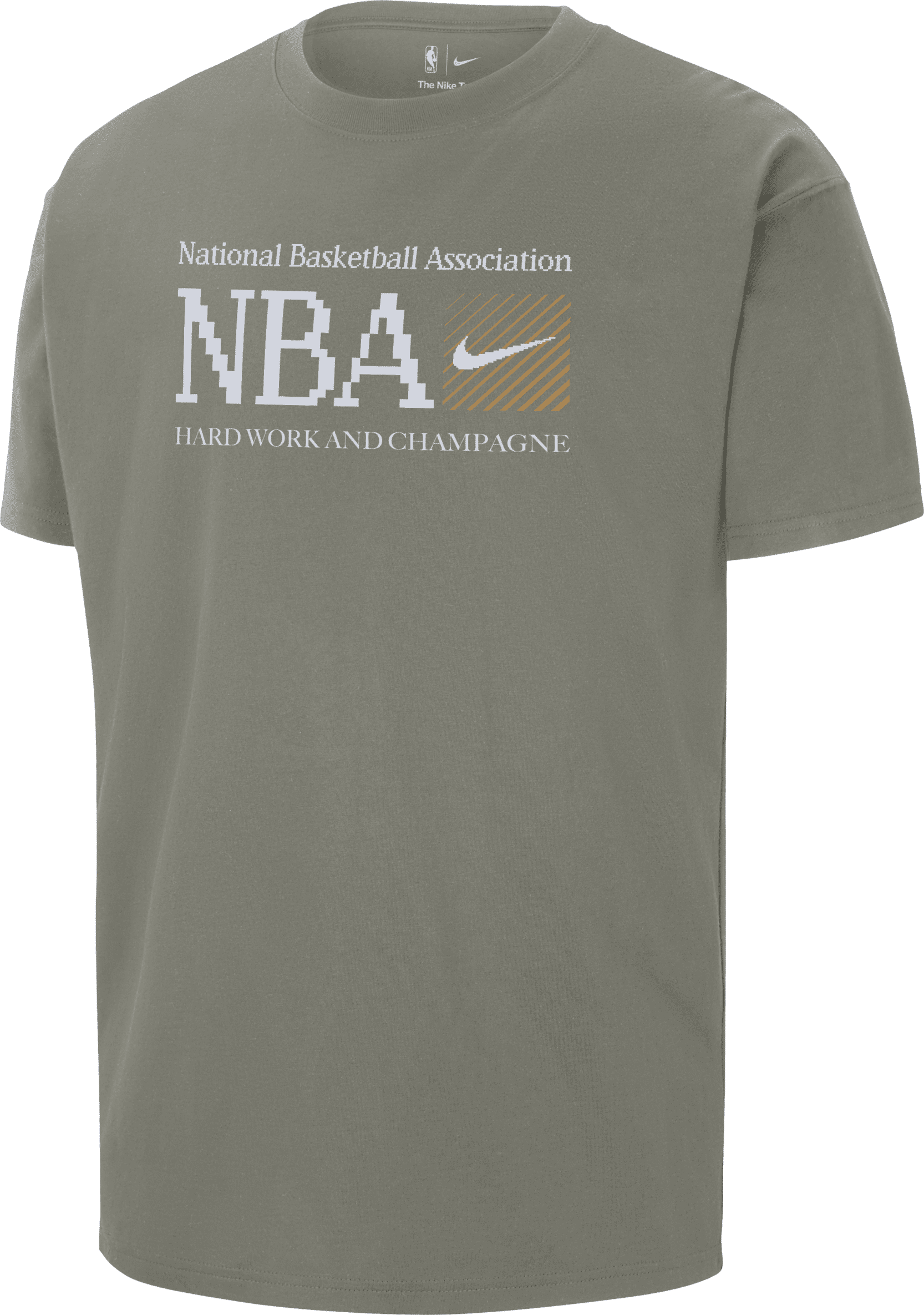 nike t-shirt team 31 max90  nba – uomo - grigio