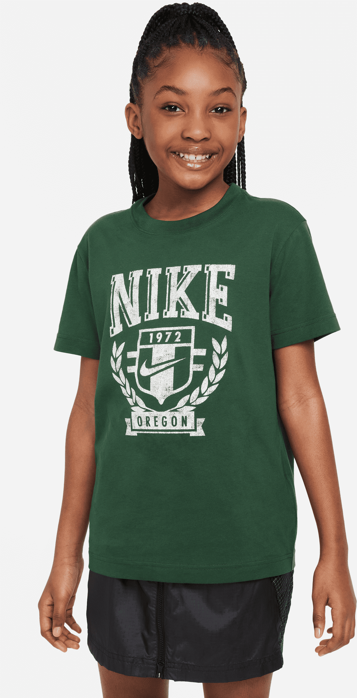 nike t-shirt  sportswear – ragazza - verde