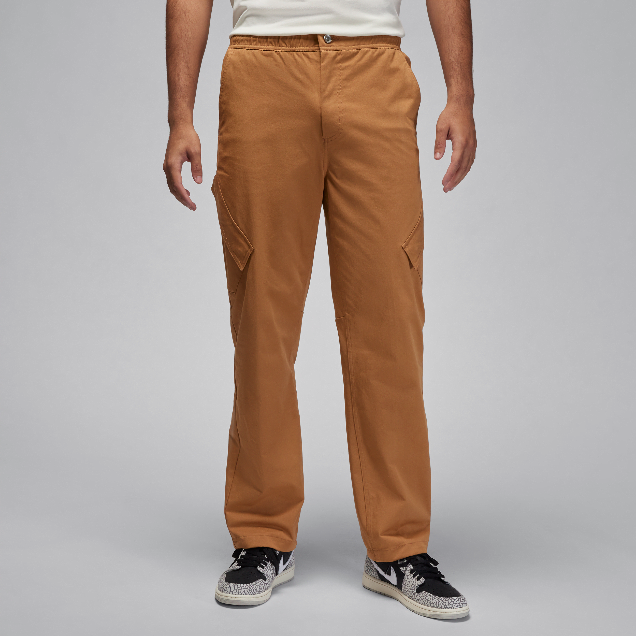 jordan pantaloni chicago  essentials – uomo - marrone