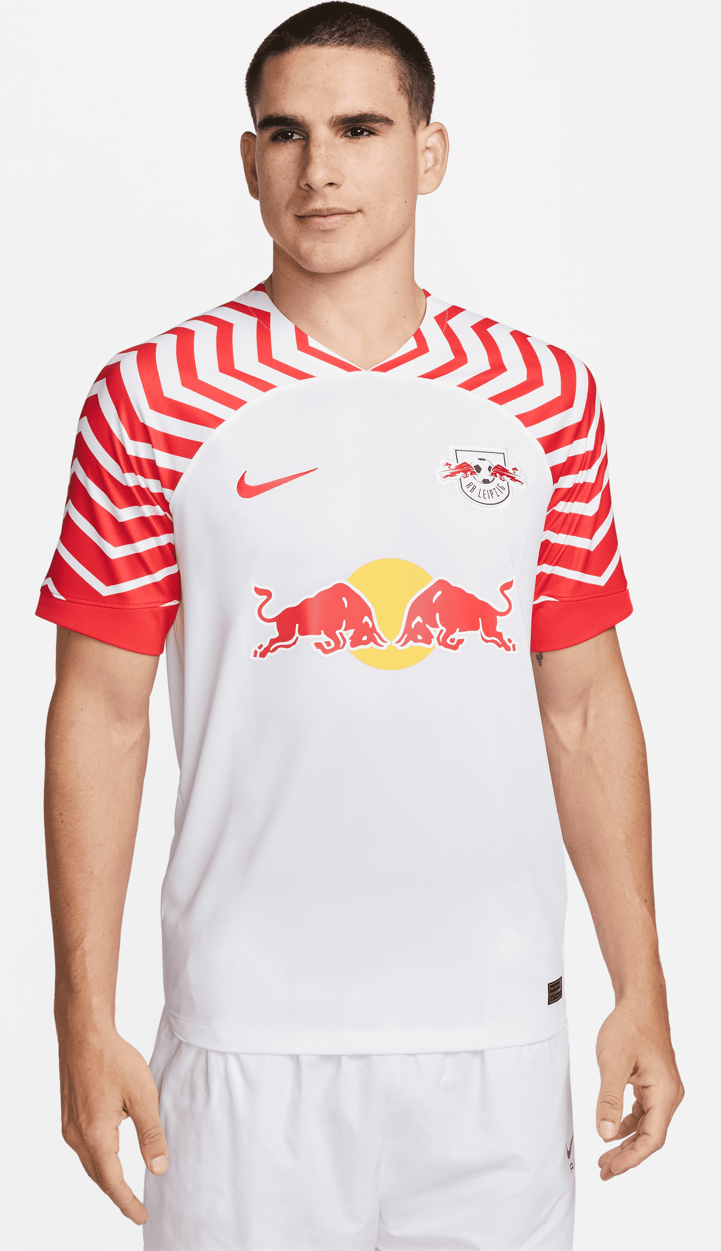 nike maglia da calcio  dri-fit rb lipsia 2023/24 stadium da uomo – home - bianco