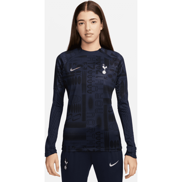 nike maglia da calcio per allenamento  dri-fit tottenham hotspur strike - donna - blu