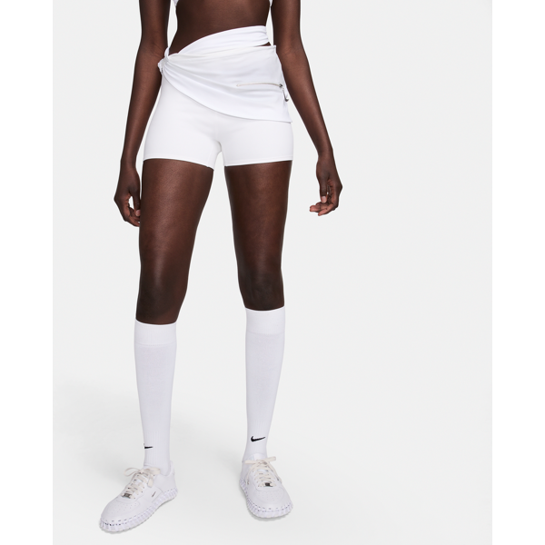 nike shorts multistrato  x jacquemus – donna - bianco