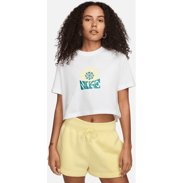 nike t-shirt  sportswear – donna - bianco