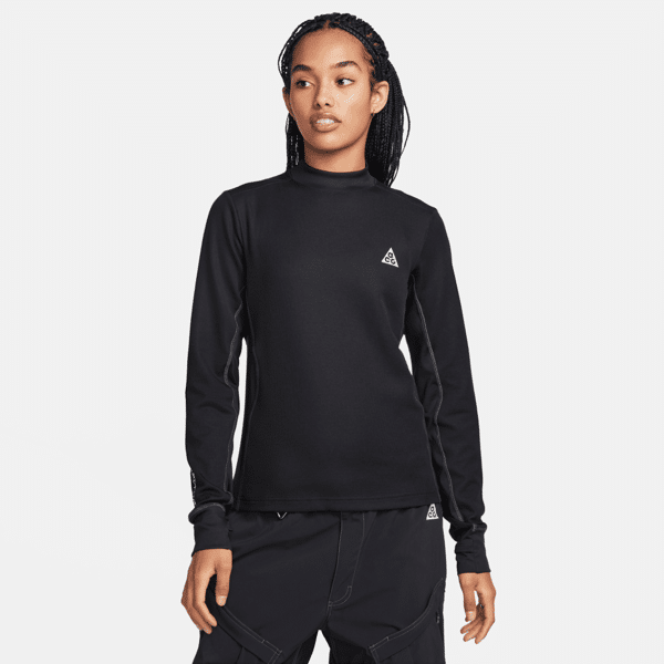 nike maglia a manica lunga  acg dri-fit adv goat rocks – donna - nero