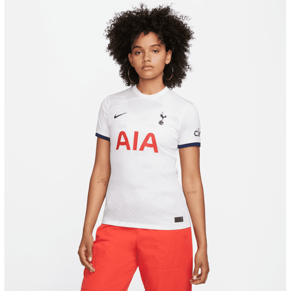 nike maglia da calcio  dri-fit tottenham hotspur 2023/24 stadium da donna – home - bianco