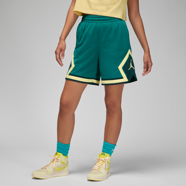 jordan shorts diamond  sport – donna - verde