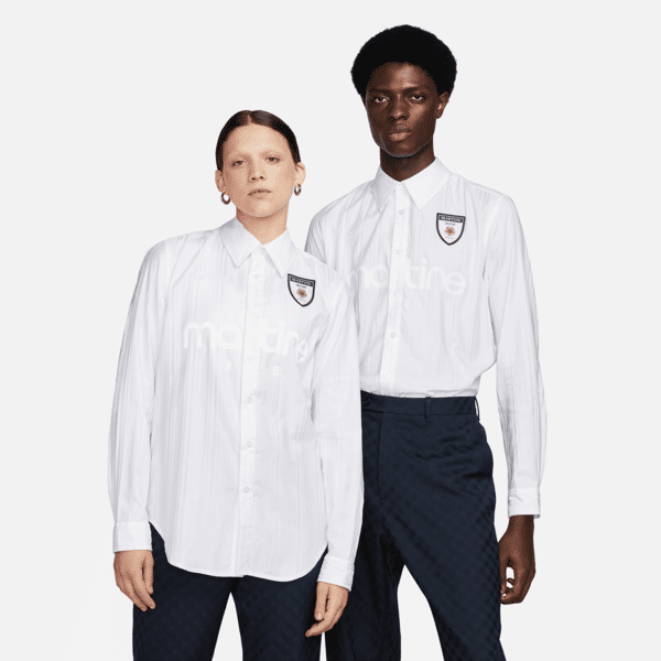 nike abito camicia  x martine rose - bianco