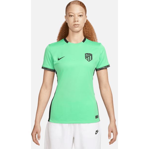 nike maglia da calcio  dri-fit atlético de madrid 2023/24 stadium da donna – terza - verde