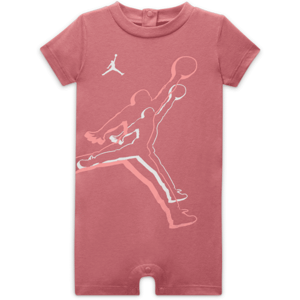 jordan mini-tuta  air jumpman romper – bebè - rosa