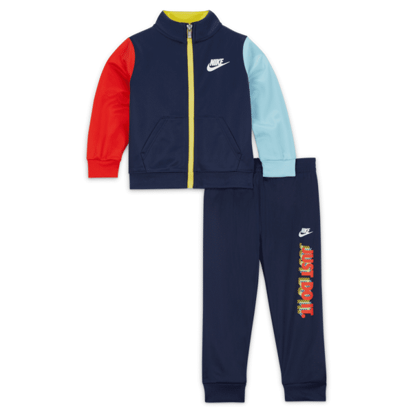 nike tuta  active joy tricot set – bebè (12-24 mesi) - blu