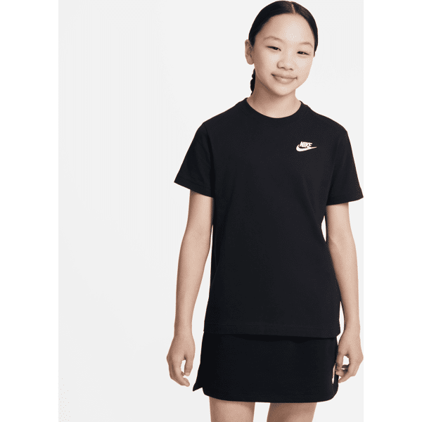 nike t-shirt  sportswear – ragazza - nero