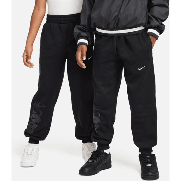 nike pantaloni in fleece  culture of basketball – ragazzo/a - nero