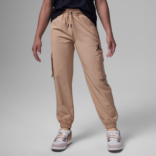 jordan pantaloni  post up cargo pants – ragazzi - marrone