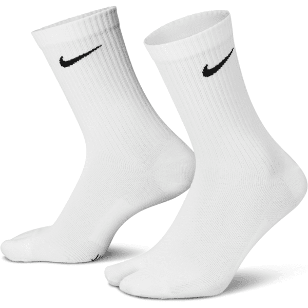 nike calze di media lunghezza  everyday plus lightweight - bianco