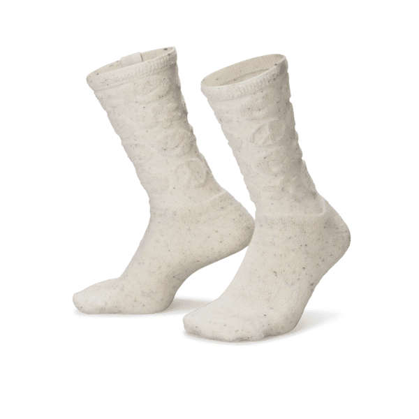 nike calze di media lunghezza ammortizzate  everyday plus (1 paio) - bianco