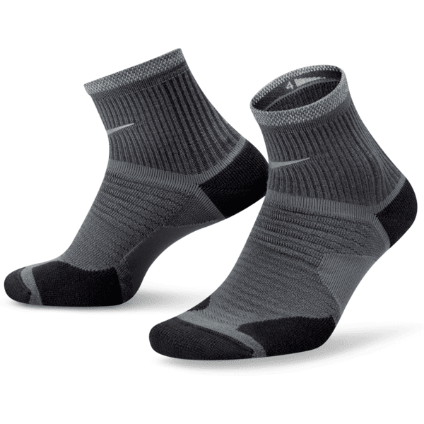 nike calze da running alla caviglia  spark wool - grigio