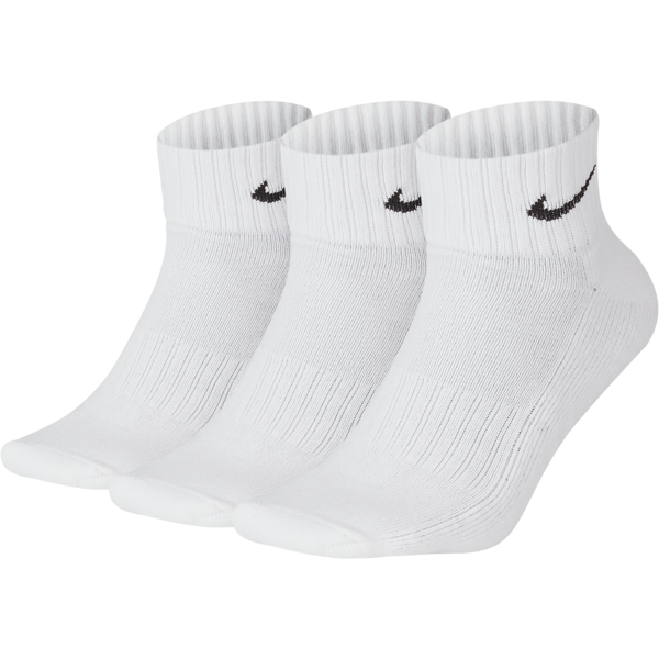 nike calze alla caviglia ammortizzate  (3 paia) - bianco