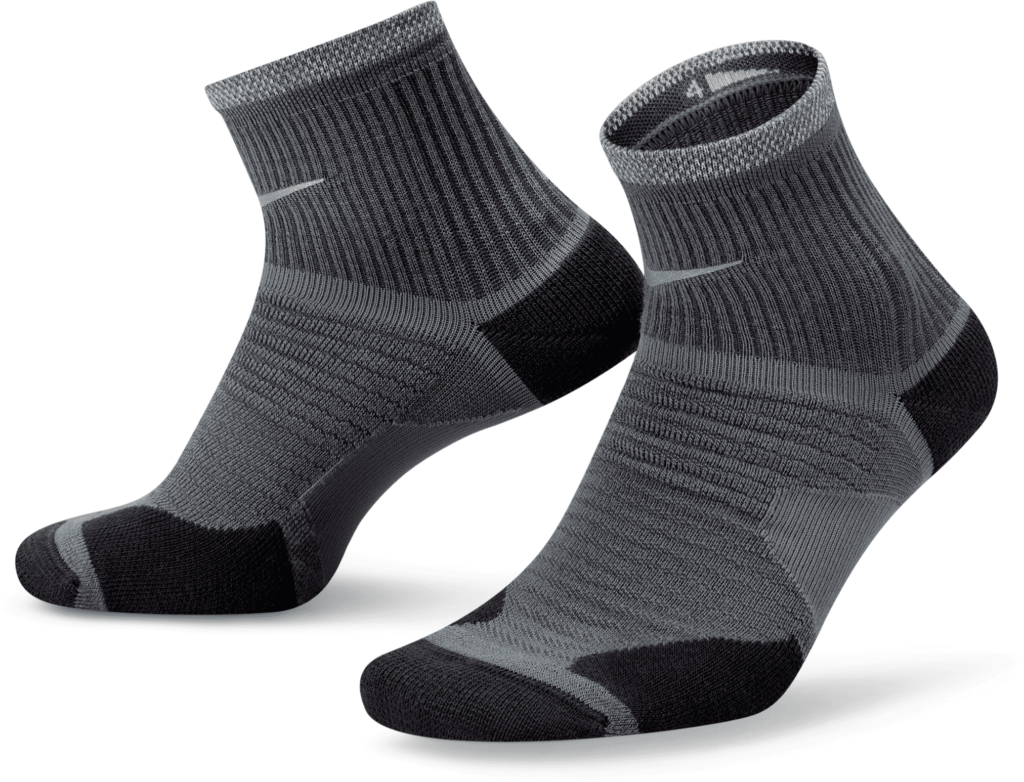 nike calze da running alla caviglia  spark wool - grigio