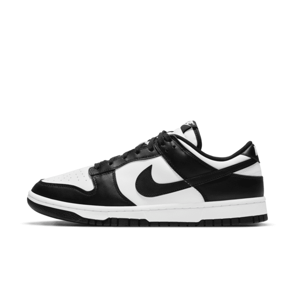 nike scarpa  panda dunk low retro - uomo - bianco