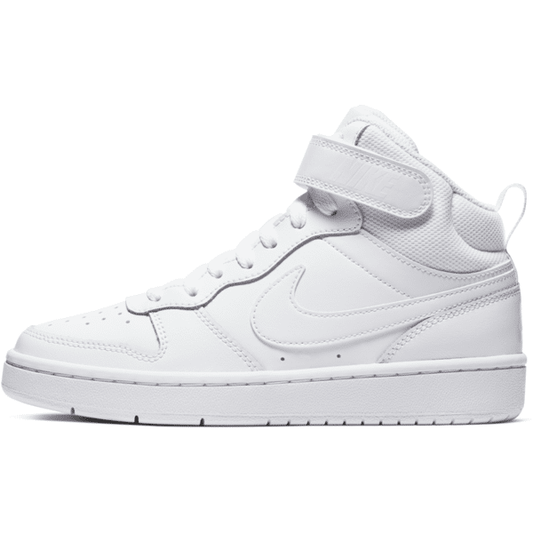 nike scarpa  court borough mid 2 - ragazzo/a - bianco