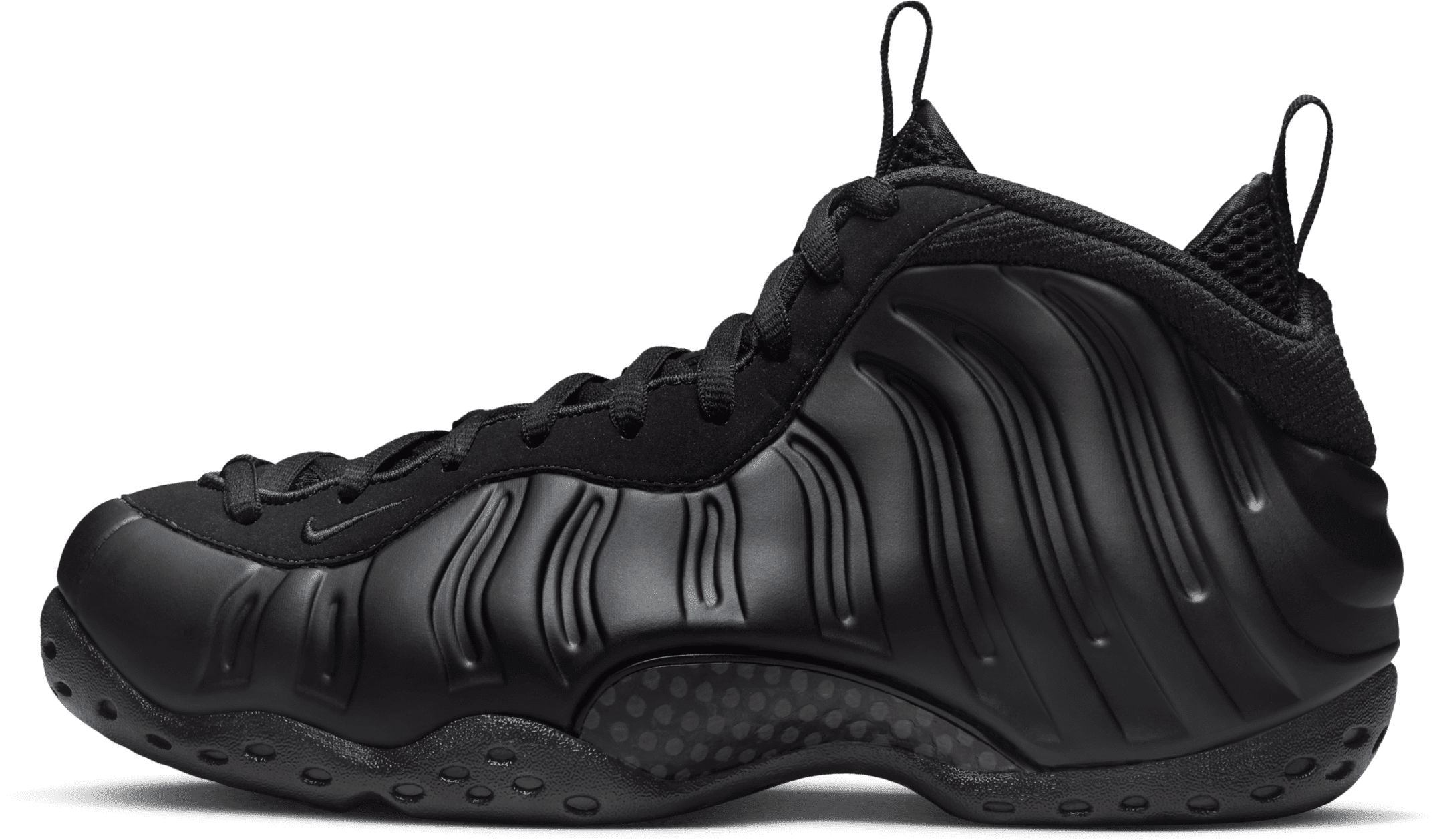 nike scarpa  air foamposite one - uomo - nero