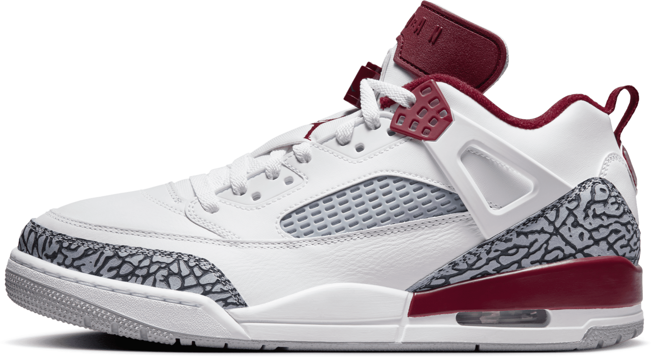 jordan scarpa  spizike low – uomo - bianco