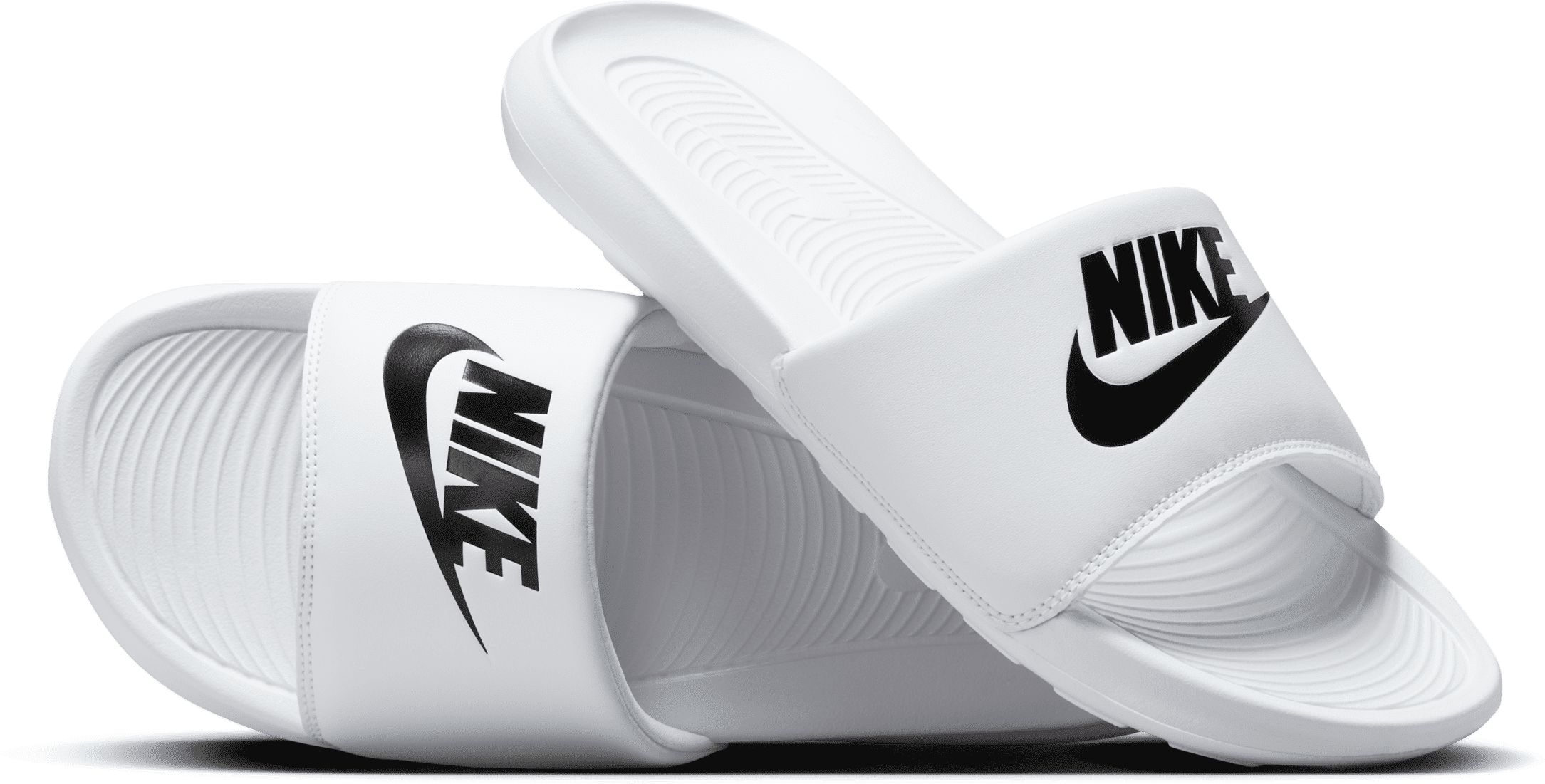 nike ciabatta  victori one – uomo - bianco