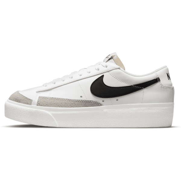 nike scarpa  blazer low platform – donna - bianco