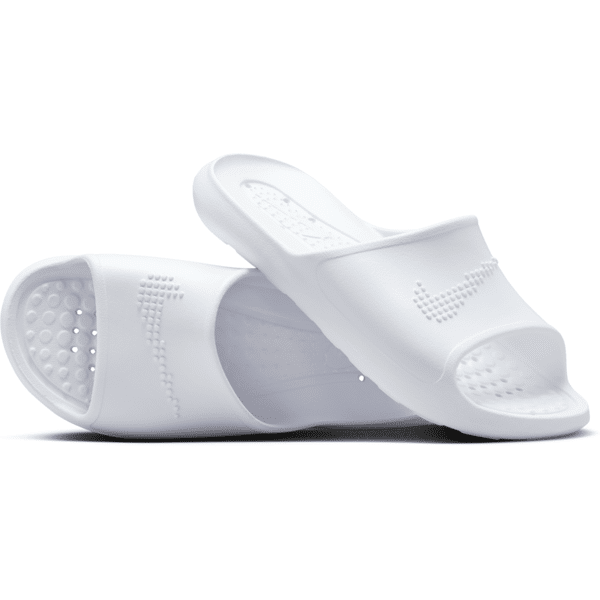 nike ciabatta da doccia  victori one - donna - bianco