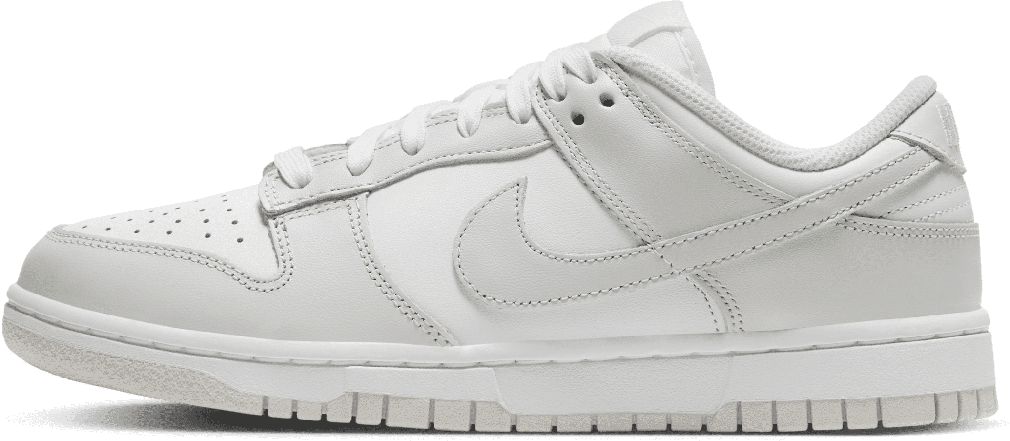 nike scarpa  dunk low - donna - bianco