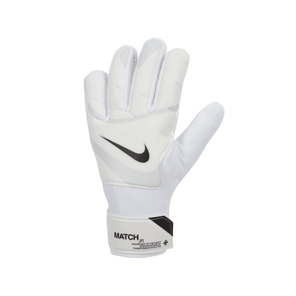 nike guanti da portiere  match jr. - bianco