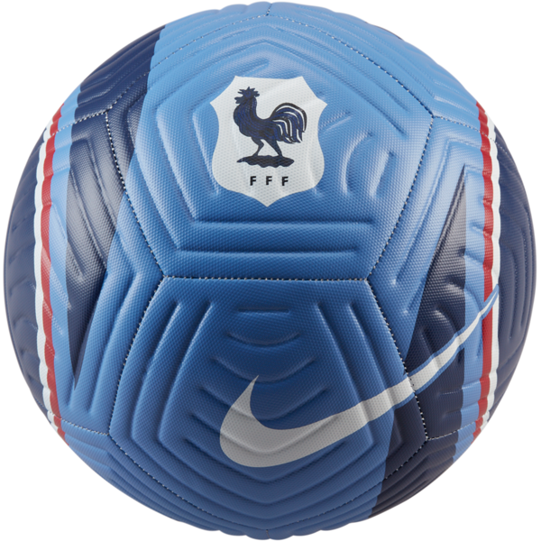 nike pallone da calcio fff academy - blu