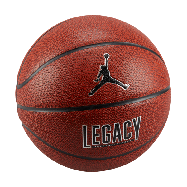 jordan pallone da basket  legacy 2.0 8p - arancione