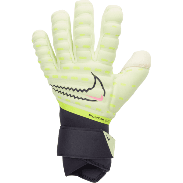 nike guanti da calcio phantom elite goalkeeper - giallo