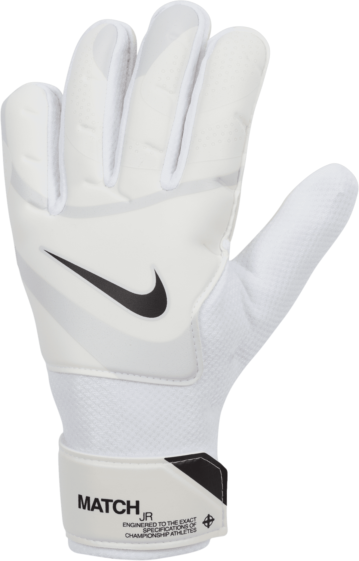 nike guanti da portiere  match jr. - bianco