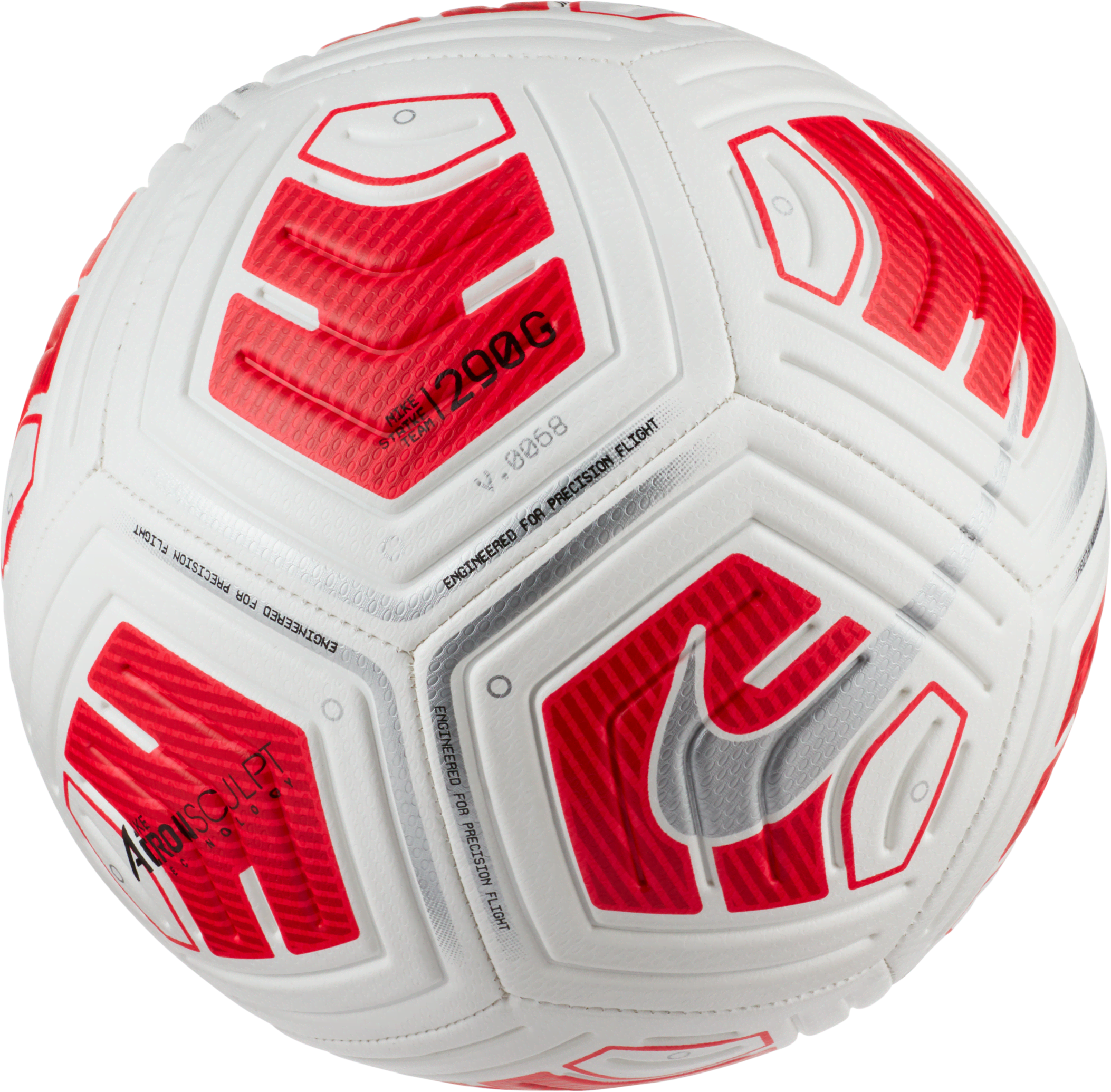 nike pallone da calcio  strike team (290 grammi) - bianco