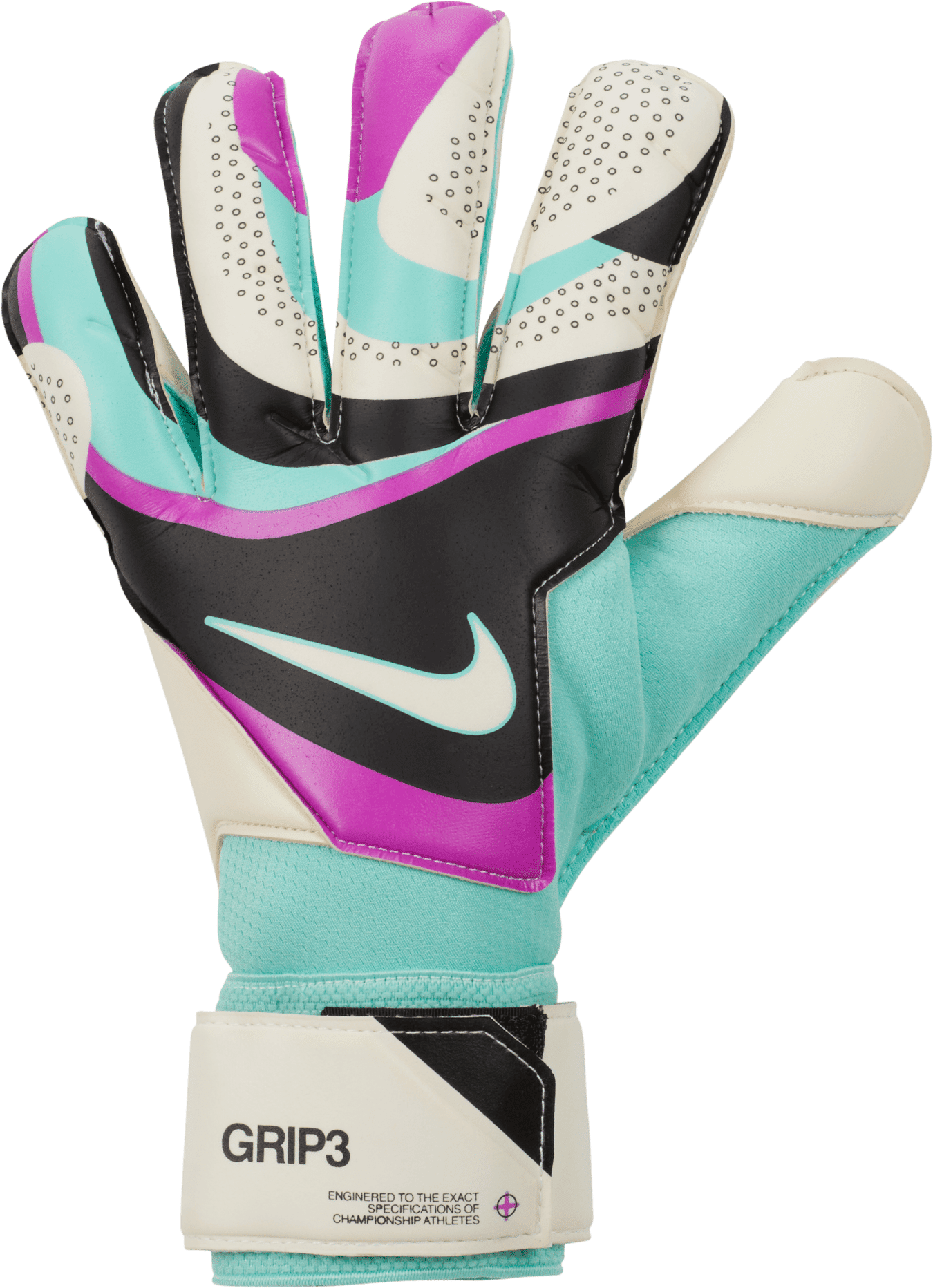 nike guanti da portiere  grip3 - nero