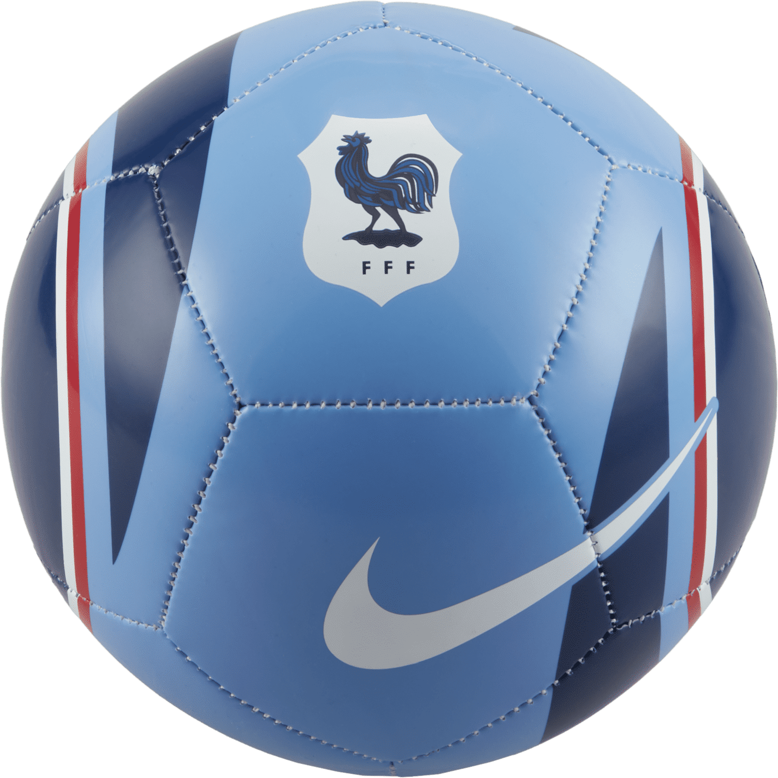 nike pallone da calcio fff skills - blu