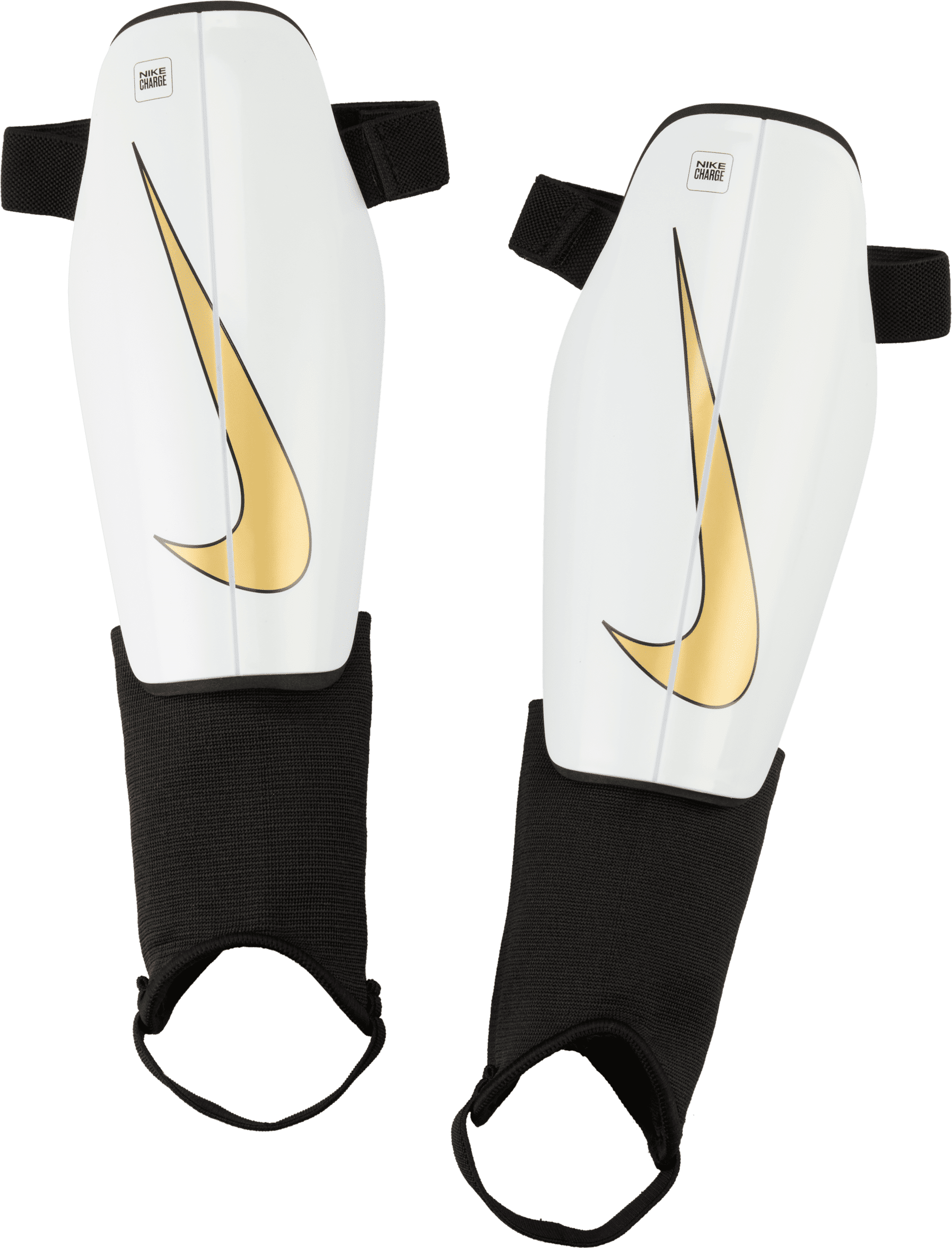 nike parastinchi da calcio  charge - bianco