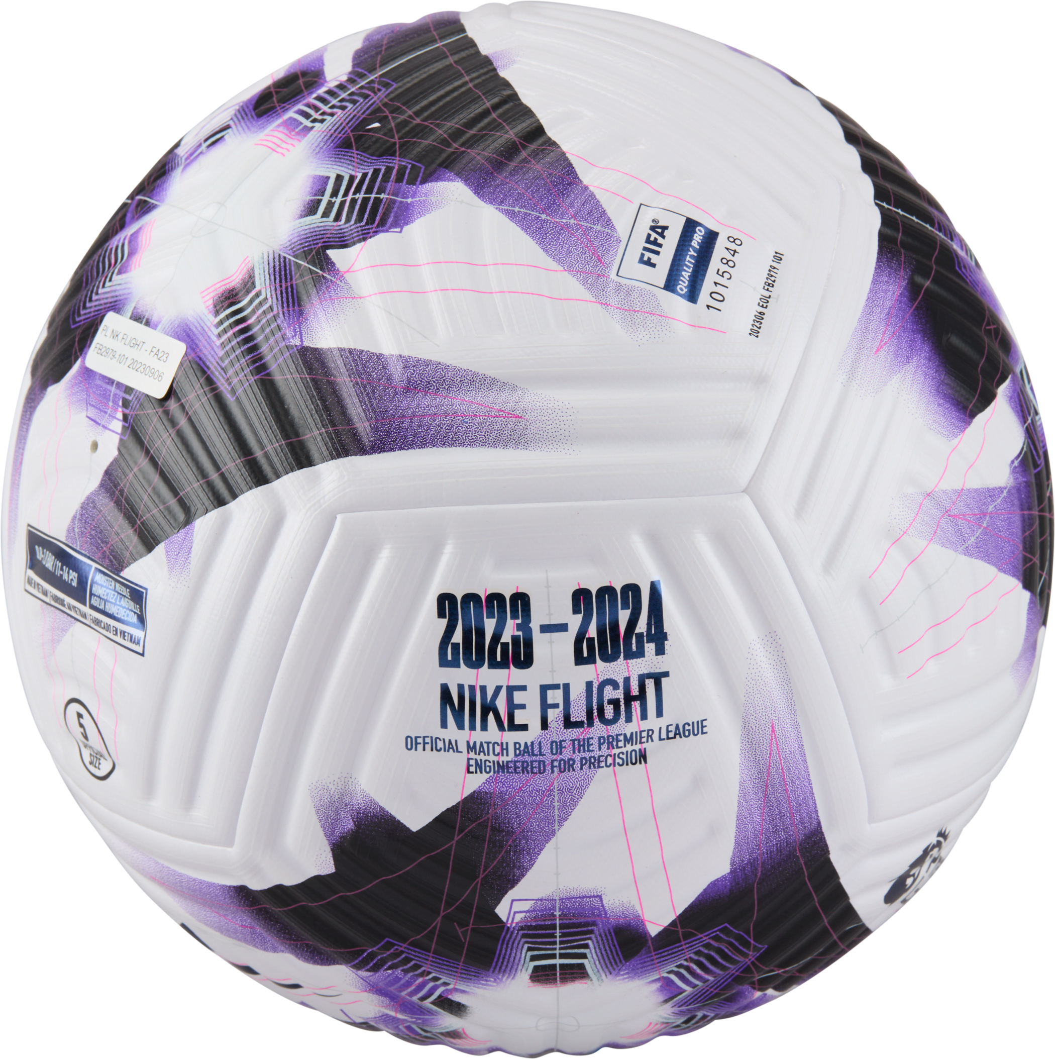 nike pallone da calcio premier league flight - bianco