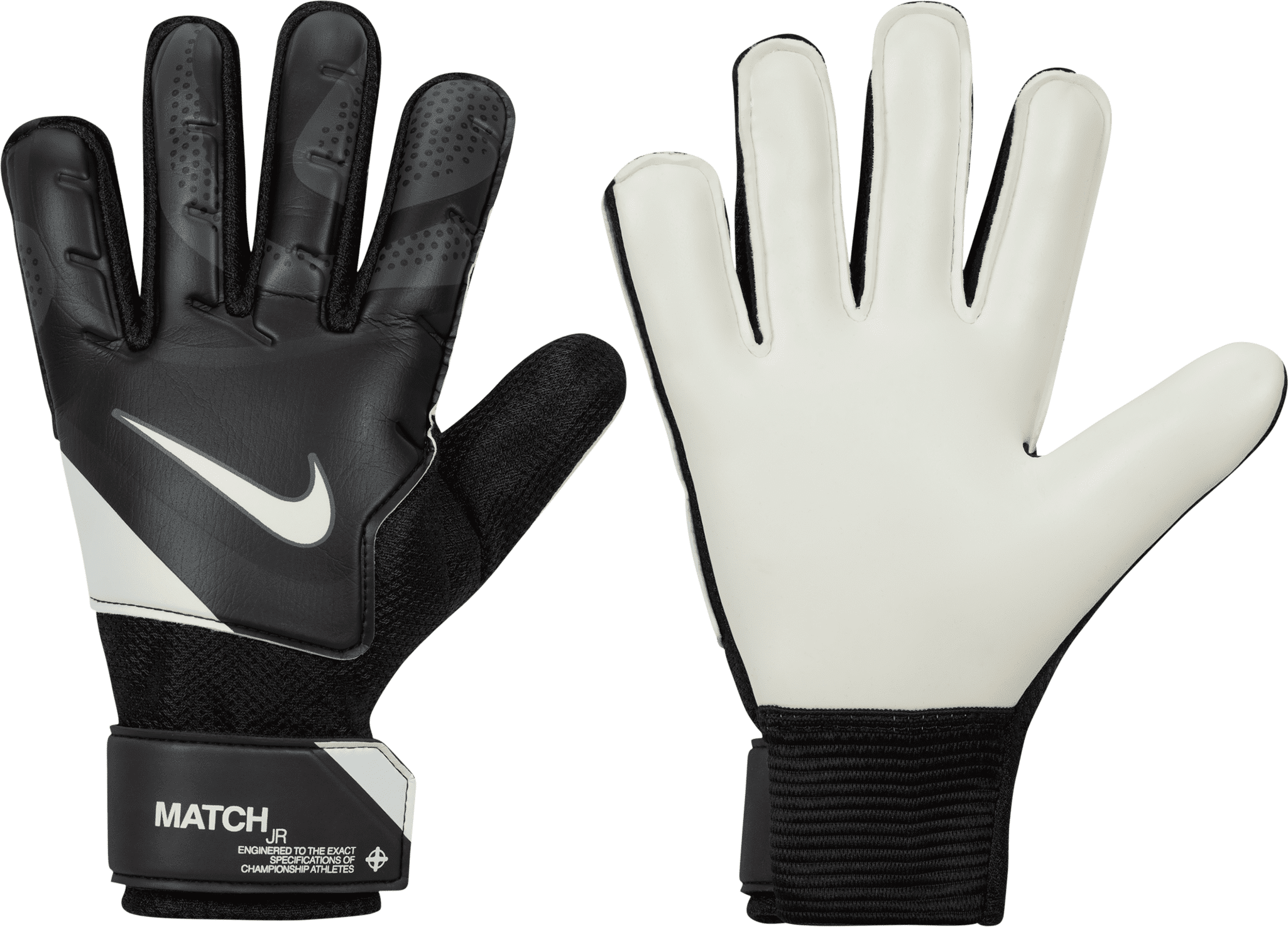 nike guanti da portiere  match jr. - nero