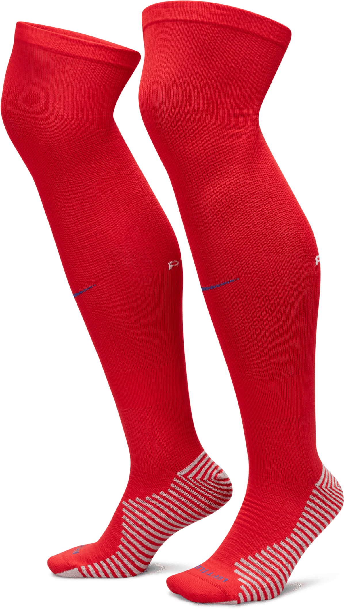 nike calze da calcio al ginocchio atlético madrid strike – home/away - rosso