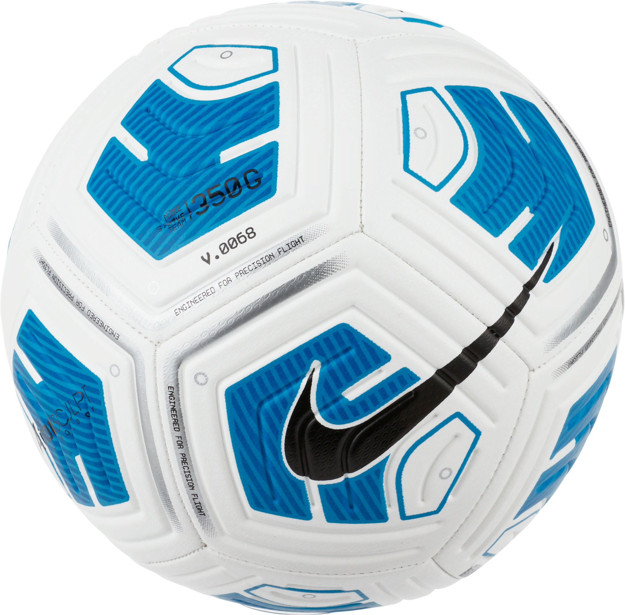 nike pallone da calcio  strike team (350 grammi) - bianco