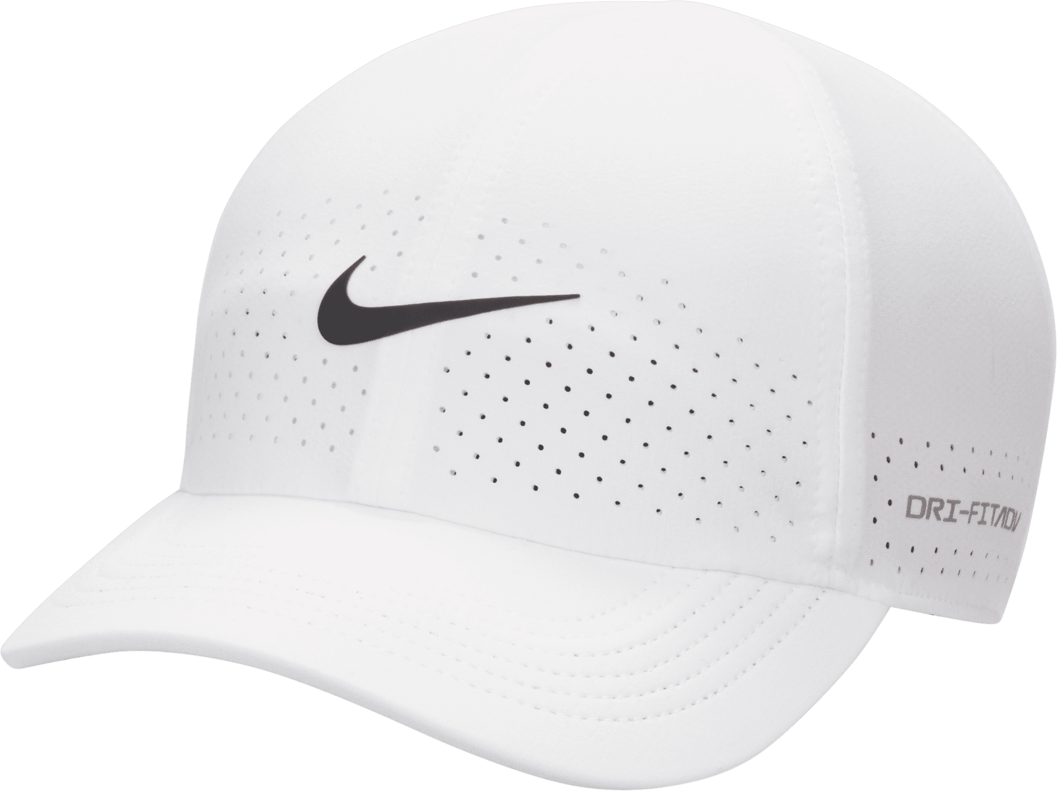 nike cappello da tennis essenziale  dri-fit adv club - bianco