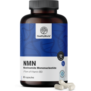 HealthyWorld NMN - nicotinamide mononucleotide 250 mg, 60 capsule