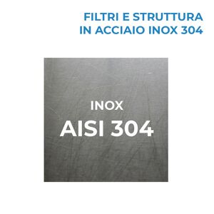 Supplemento per Cappa in Acciaio Inox 304