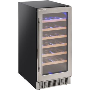 cantina vini basic mono temperatura a refrigerazione ventilata per 33 bottiglie ripiani in legno