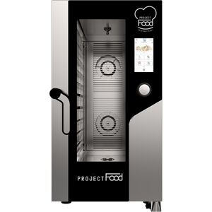 forno gastronomia elettrico compatto con wi-fi combinato convezione vapore per 10 teglie gn 1/1 comandi full touch